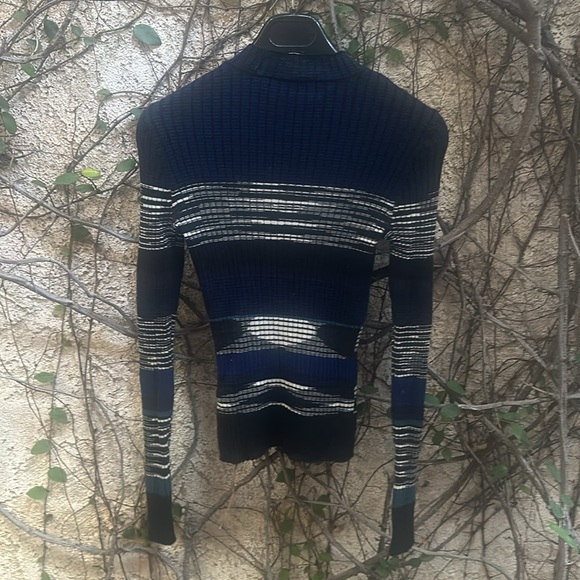 Proenza Schouler Striped and Marled Rib Knit Sweater - Picture 9 of 9